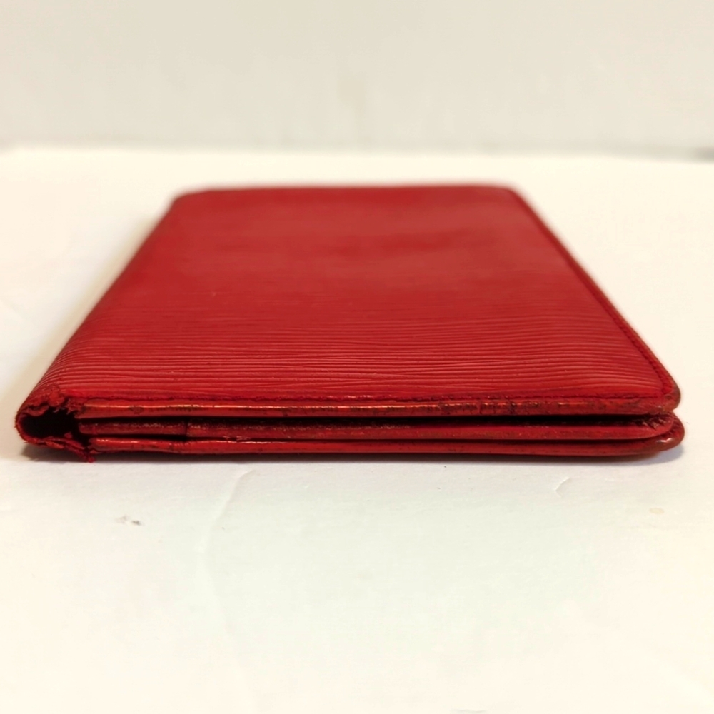 Louis Vuitton Scarlet Epi Leather Wallet - Picture 12 of 14
